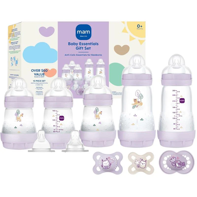 Mam - 10Pk Newborn Essentials Must Have for Girl, 0M+
