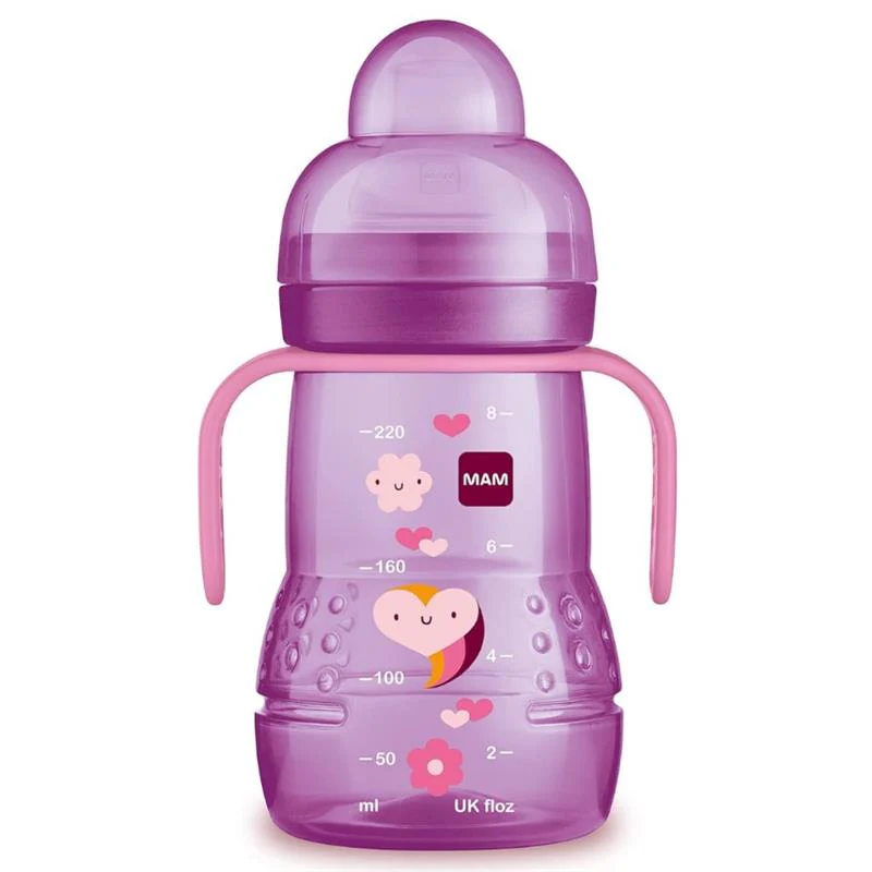 Mam - 8 Oz Trainer Sippy Cup Girl, 4M+
