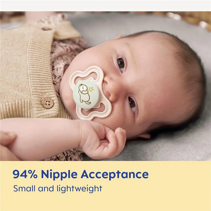 Mam - 2Pk Mini Air Pacifier Unisex, 0/6M - Image 4