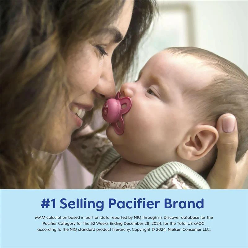 Mam - 2Pk Original Start Matte Baby Pacifiers, 0/3M - Image 7