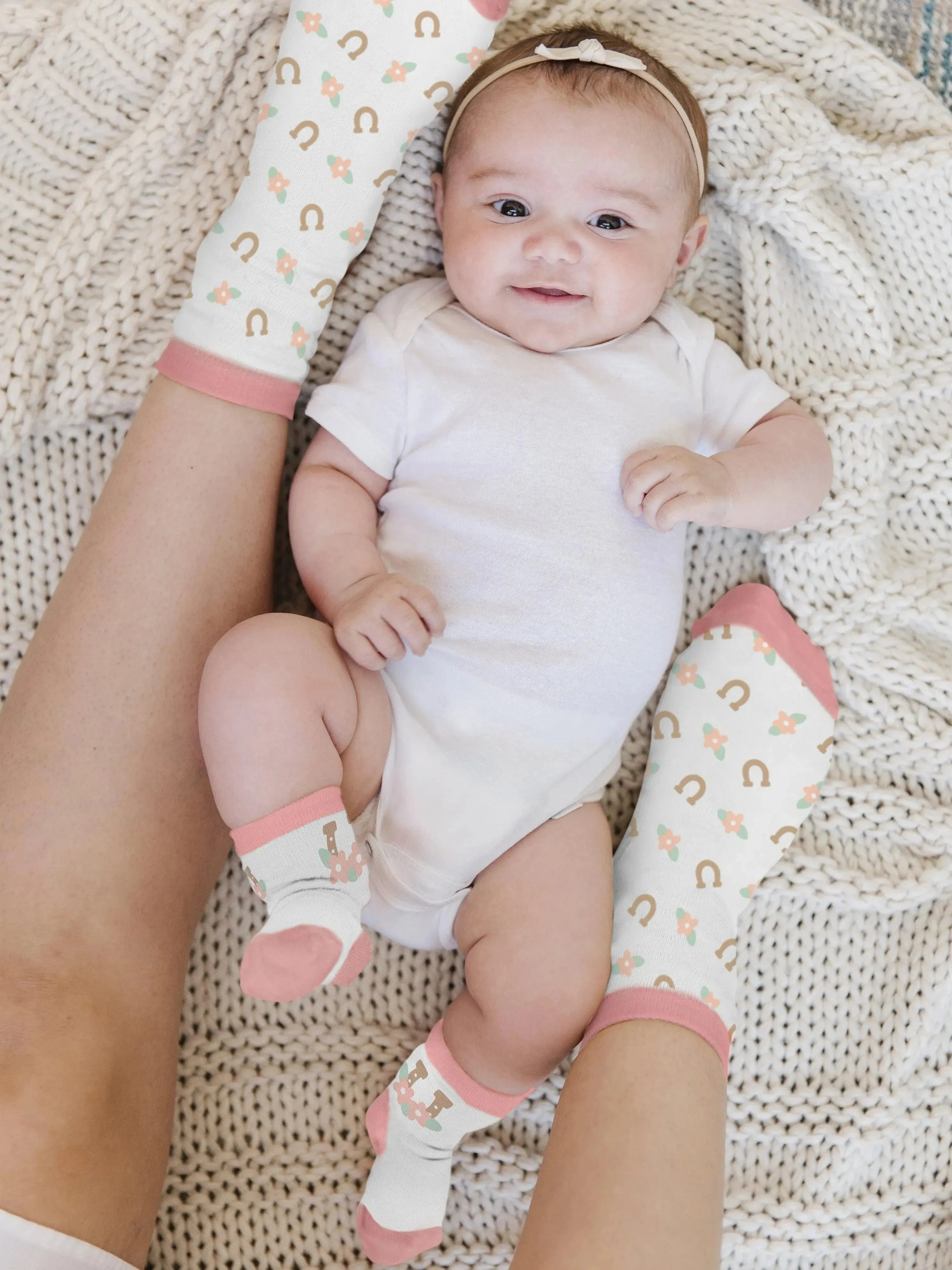 Mama & Me Socks -  Bloomin' Boot - Image 4