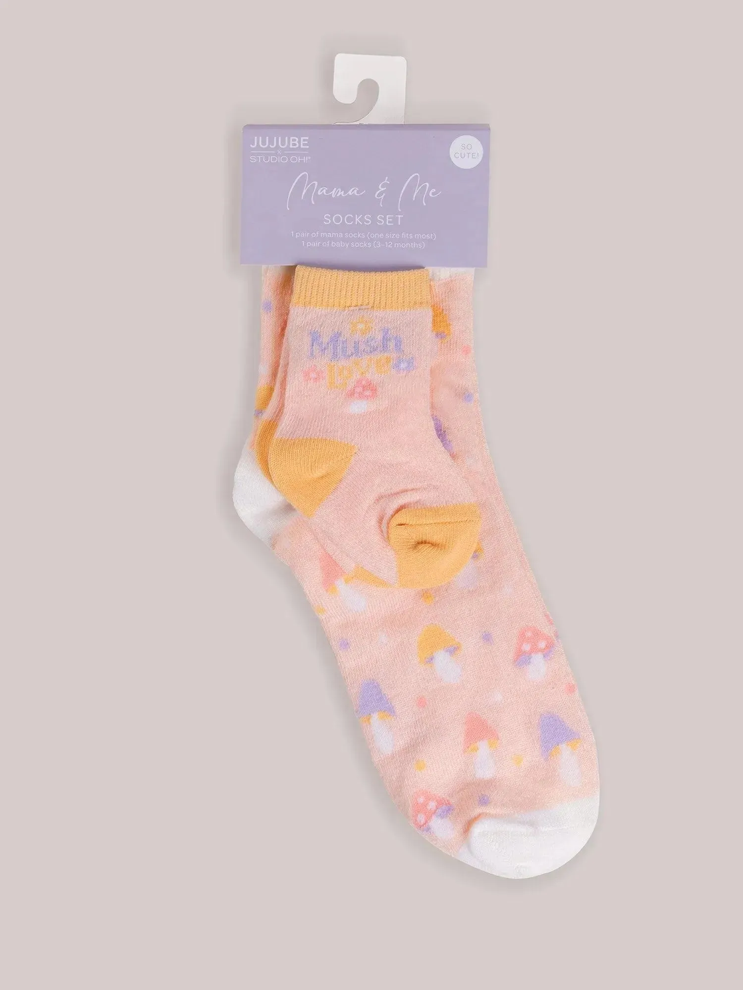 Mama & Me Socks -  Mushy Love