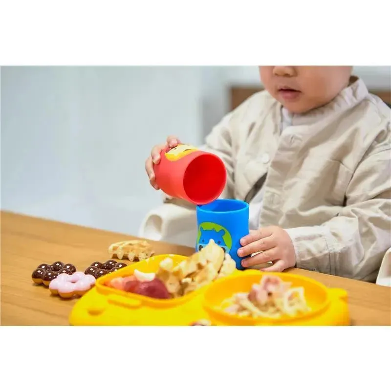 Marcus & Marcus - 4Oz Silicone Baby Training Cup, Lucas - Image 2