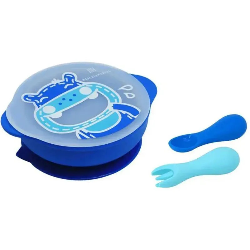 Marcus & Marcus - Toddler First Self Feeding Set, Lucas
