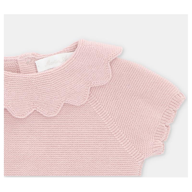 Martin Aranda - 2Pk Baby Girl Sweater & Knit Bloomer Set Catania, Lavanda - Image 2