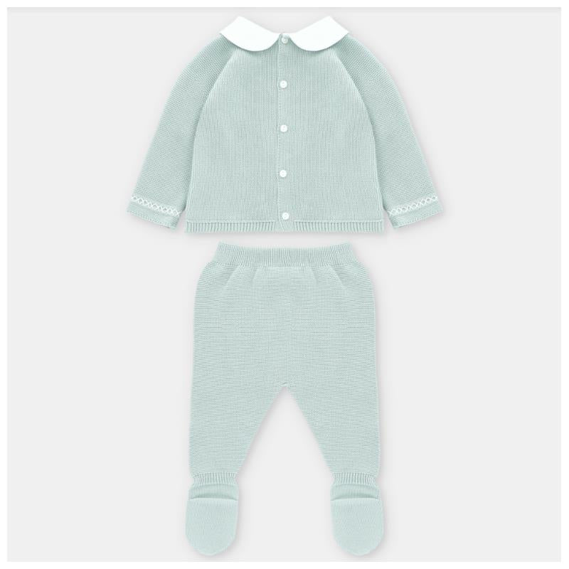 Martin Aranda 2Pk Take Me Home Set Sweater & Leggings Knit Edmonton, Pastel Blue - Image 2