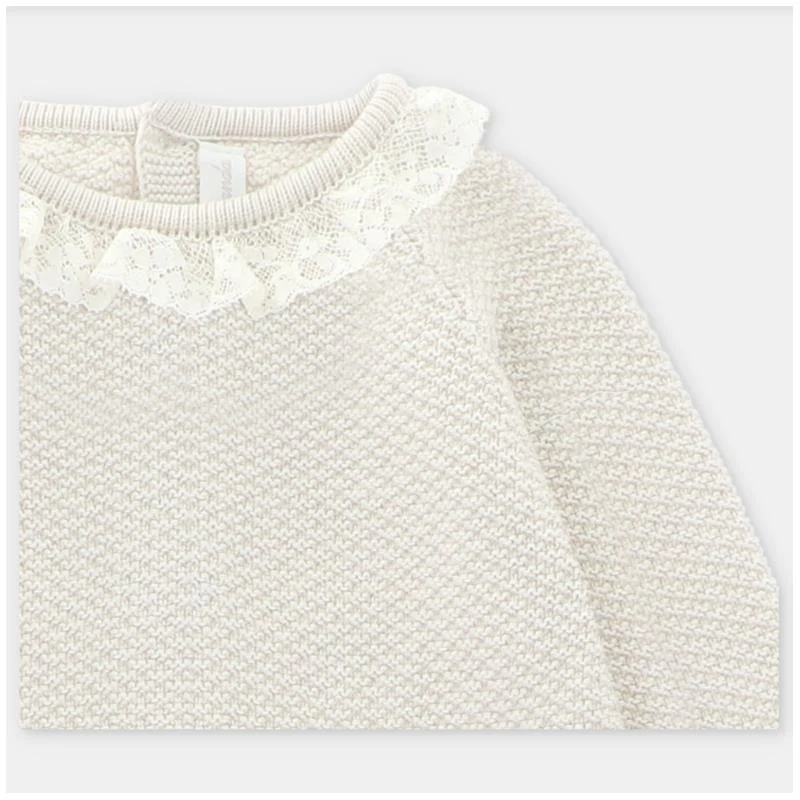 Martin Aranda 2Pk Take Me Home Set Sweater & Leggings Knit Quebec, Beige - Image 3