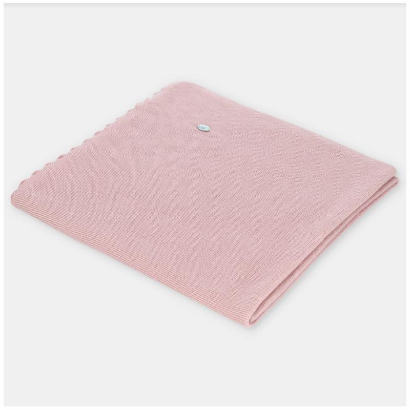 Martin Aranda Baby Blanket Knit Toronto One Size Light Pink