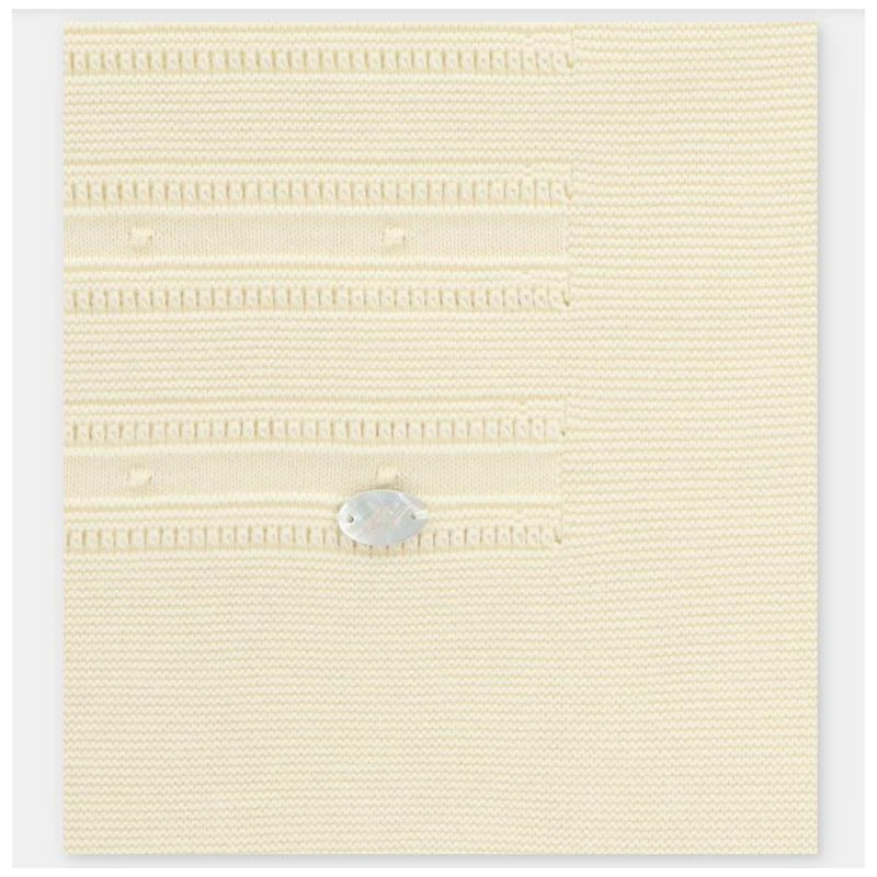 Martin Aranda Baby Blanket Knit Winnipeg One Size Blue - Image 3