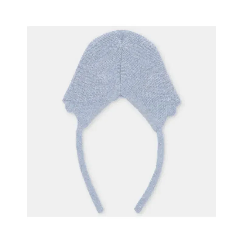 Martin Aranda - Baby Bonnet Knit Nel Blu, White - Image 2