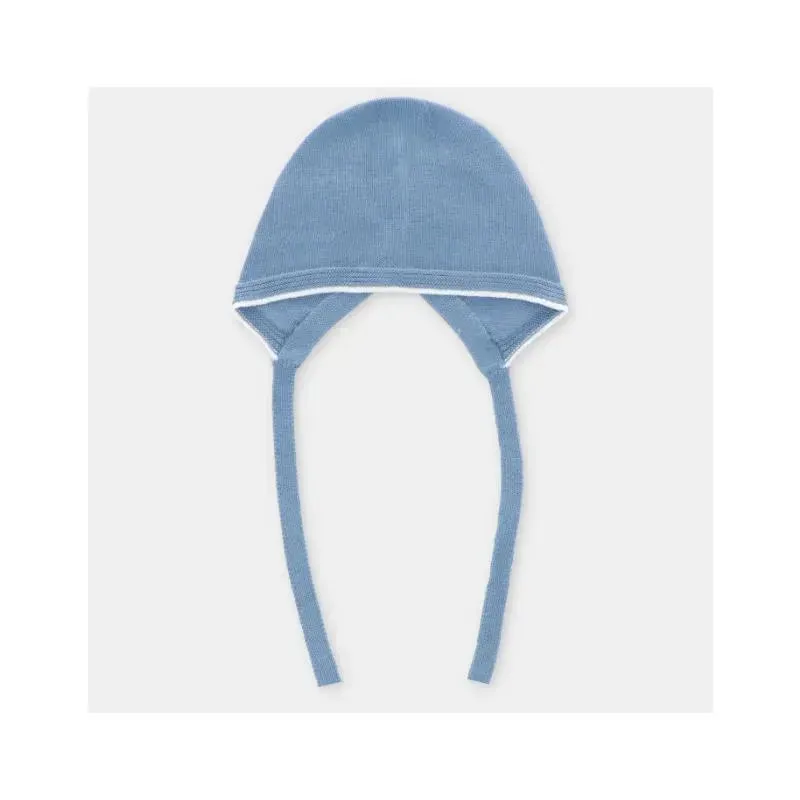 Martin Aranda - Baby Bonnet Knit Noto, Blue Francia