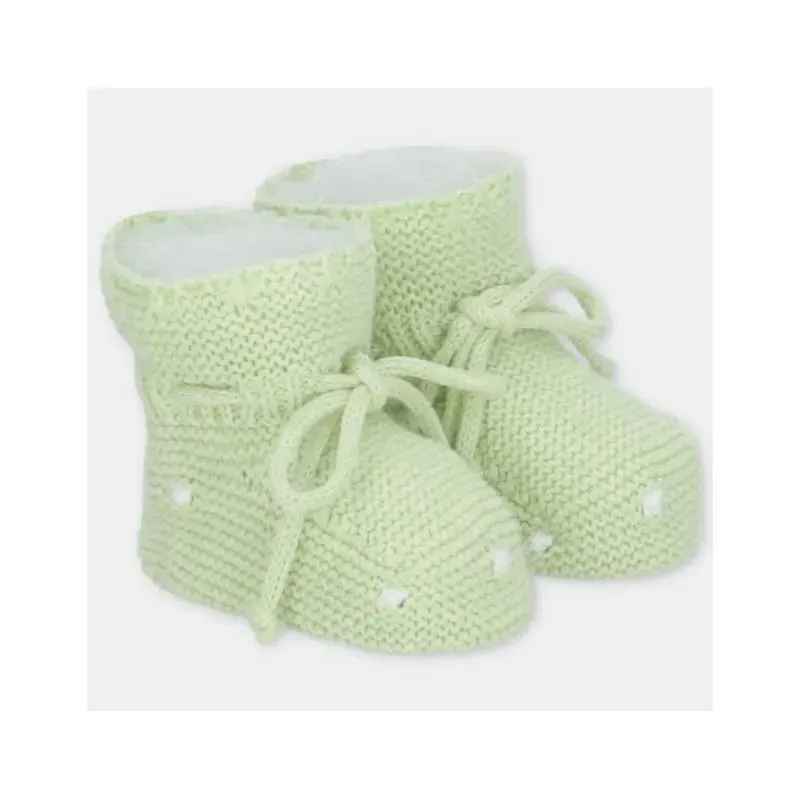 Martin Aranda - Baby Booties Knit Nice, Light Beige