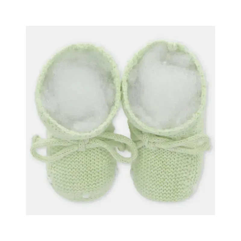 Martin Aranda - Baby Booties Knit Nice, Light Beige - Image 3