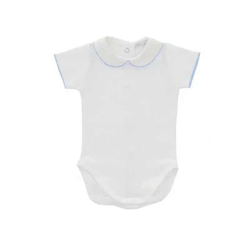 Martin Aranda - Baby Boy Body Interlock Dobby, Blue