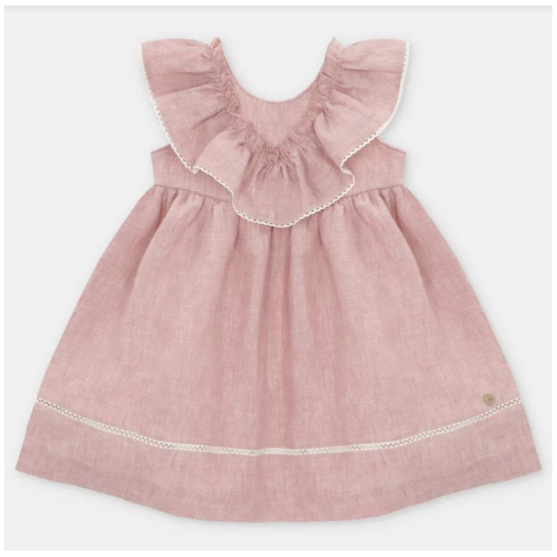 Martin Aranda - Baby Dress Woven Fabric Siena, Arena