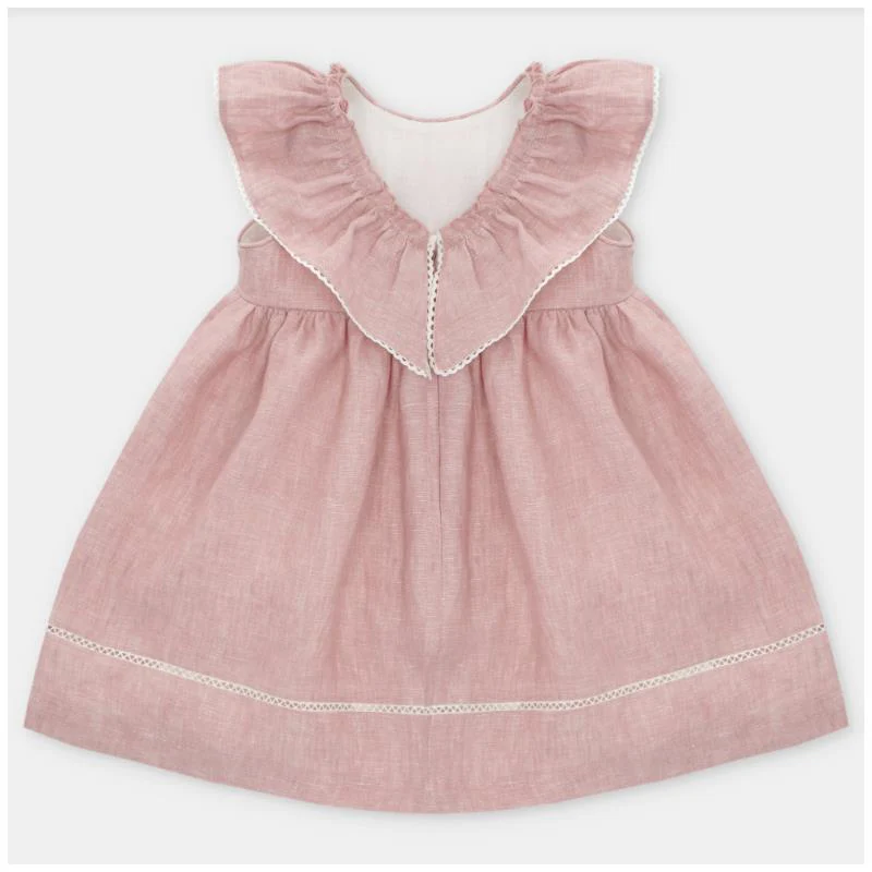 Martin Aranda - Baby Dress Woven Fabric Siena, Arena - Image 2