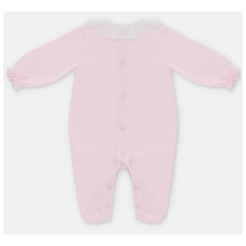 Martin Aranda - Baby Footie Interlock Basic, Rosa Bebé - Image 2