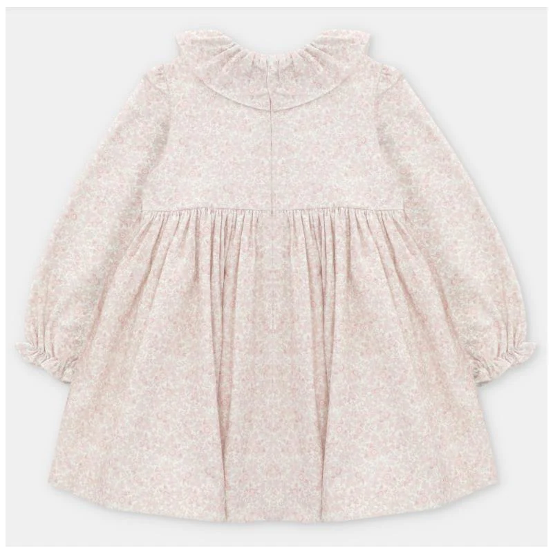 Martin Aranda - Baby Girl Dress Leeds, White And Rose - Image 2