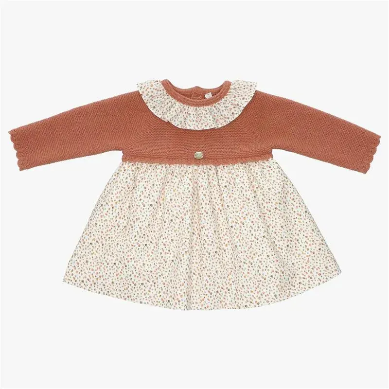 Martin Aranda - Baby Girl Dress Potter, Brown