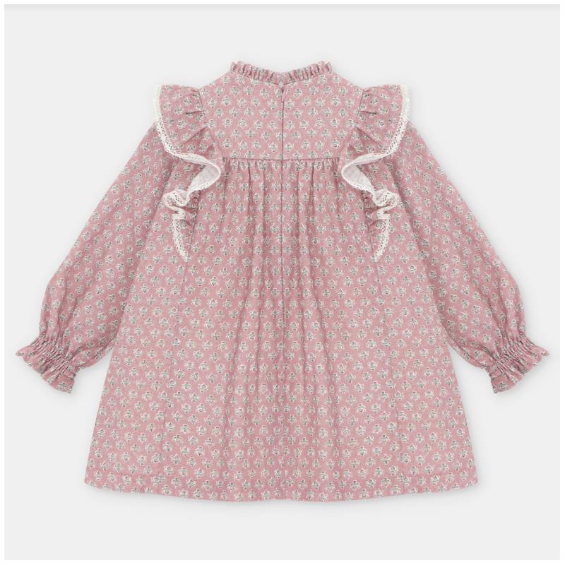 Martin Aranda - Baby Girl Printed Dress Cardiff Rose - Image 2