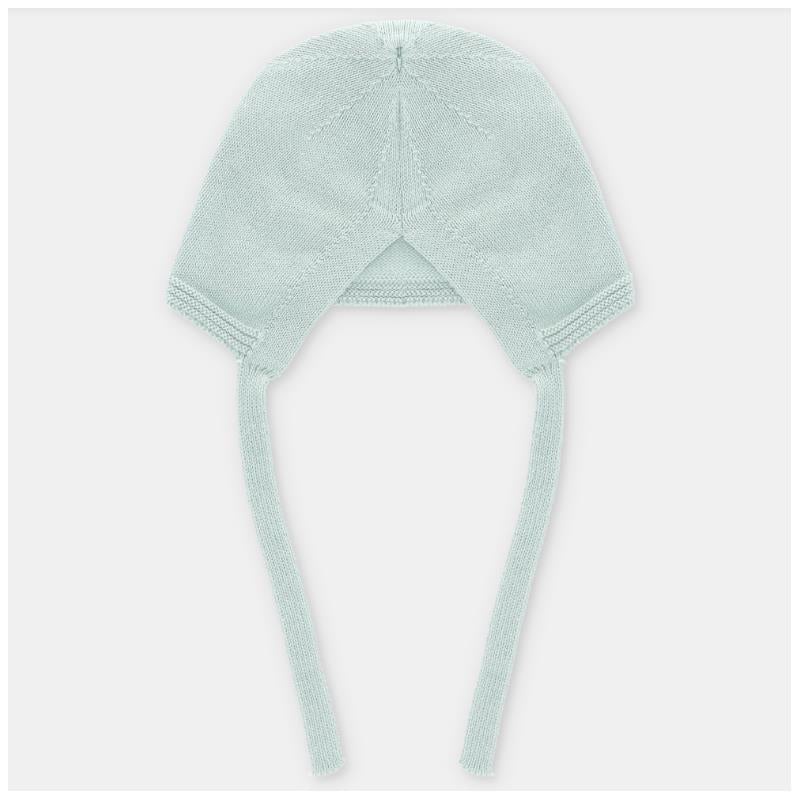 Martin Aranda Baby Knit Bonnet Edmonton Blue - Image 2