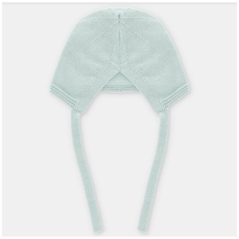 Martin Aranda Baby Knit Bonnet Edmonton Pastel Blue - Image 2