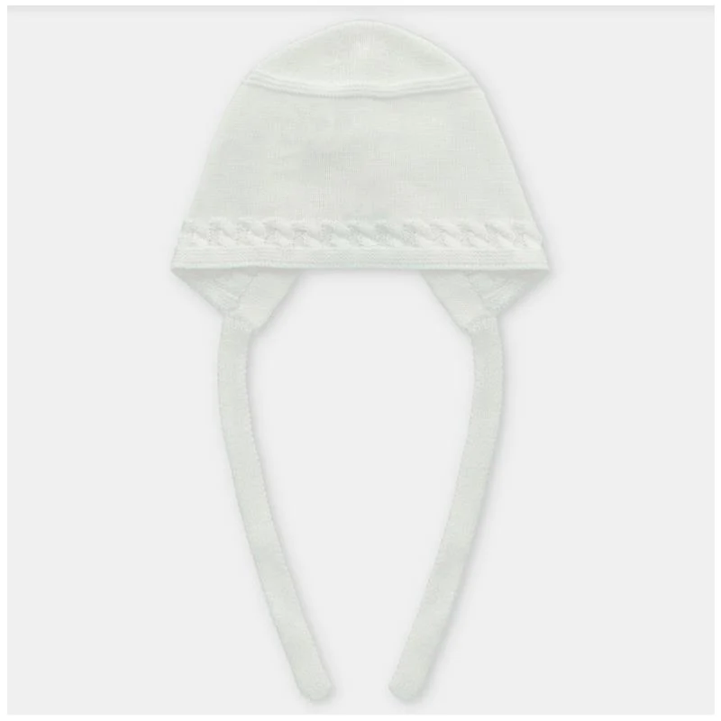 Martin Aranda Baby Knit Bonnet Quebec, Beige