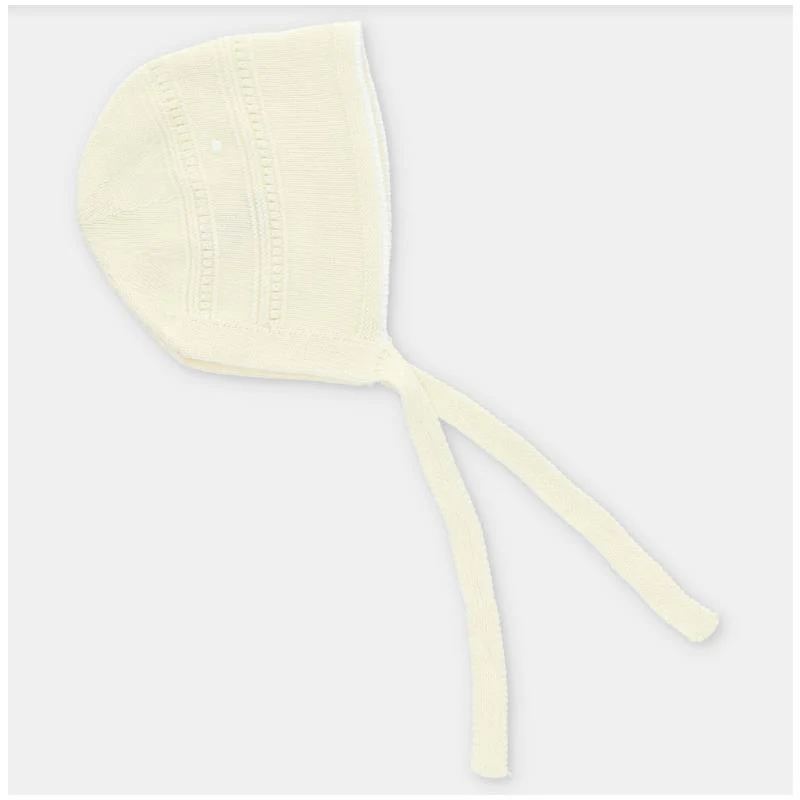 Martin Aranda Baby Knit Bonnet Winnipeg Light Pink - Image 3