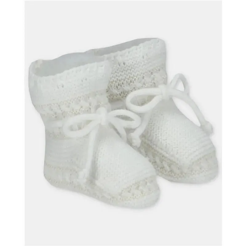 Martin Aranda - Baby Knit Booties Tenerezza, Arena