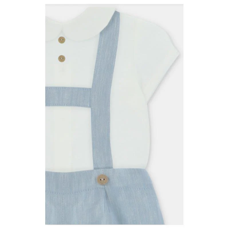 Martin Aranda - Baby Set Shirt & Bloomer Woven Fabric Capri, Arena - Image 3
