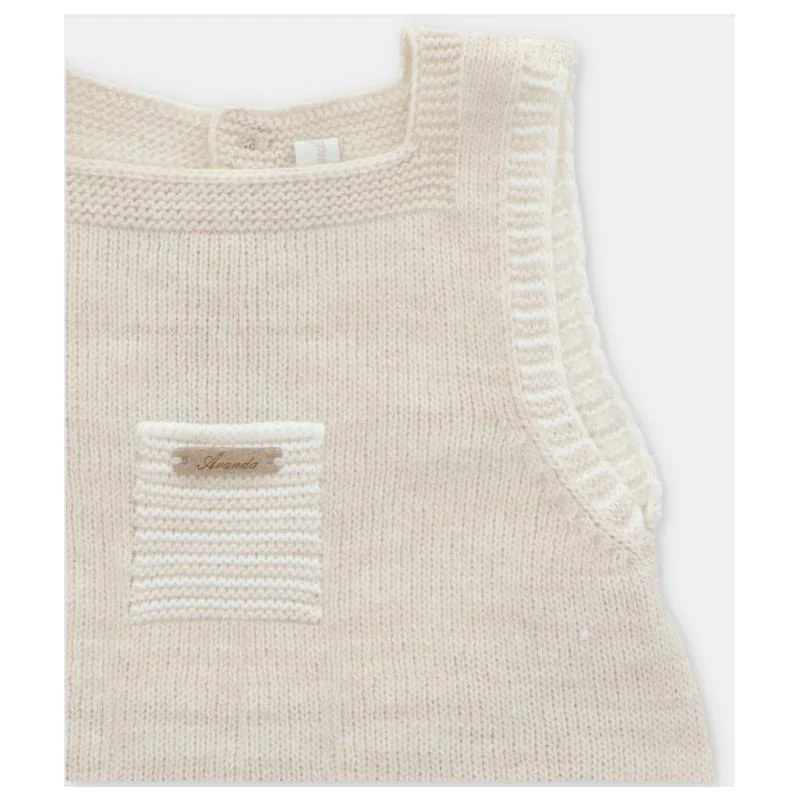 Martin Aranda - Draylon Separate Knit Overall Liverpool Beige - Image 3