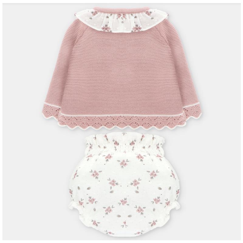 Martin Aranda - Draylon Set: Sweater Matching Bloomer Cardiff Dusty Rose - Image 2