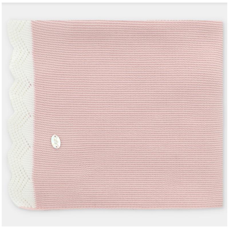 Martin Aranda - Draylon Sweaterknit Blanket Leeds One Size Baby Pink - Image 2