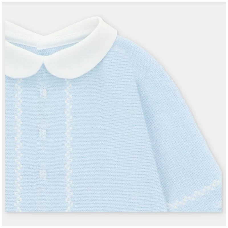 Martin Aranda - Take Me Home Draylon Sweater, Leggings & Pullon Hat Preston Pastel Blue - Image 3