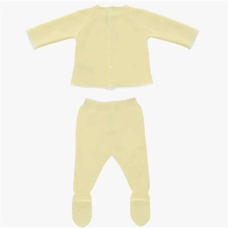 Martin Aranda - Take Me Home Knit Sweater & Leggings Set Ibiza, Yellow - Image 2