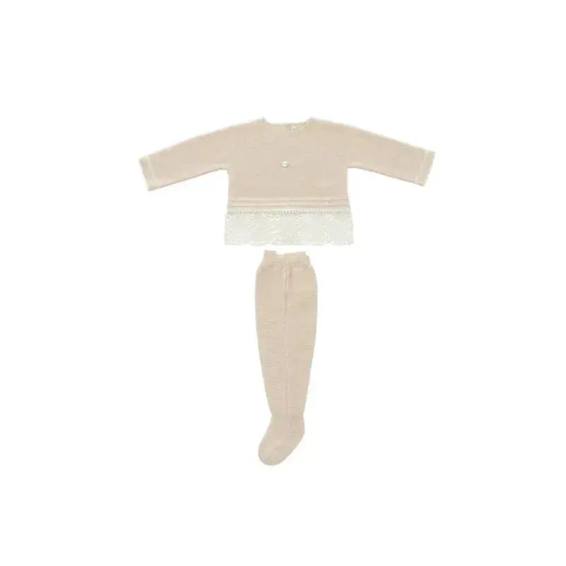 Martin Aranda - Take Me Home Set Jumper & Leggings Knit Arena, Beige