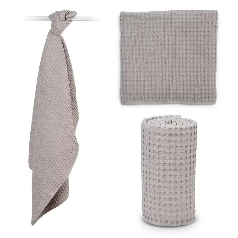 Mary Meyer - Lulujo Waffle Blanket, Sand - Image 5