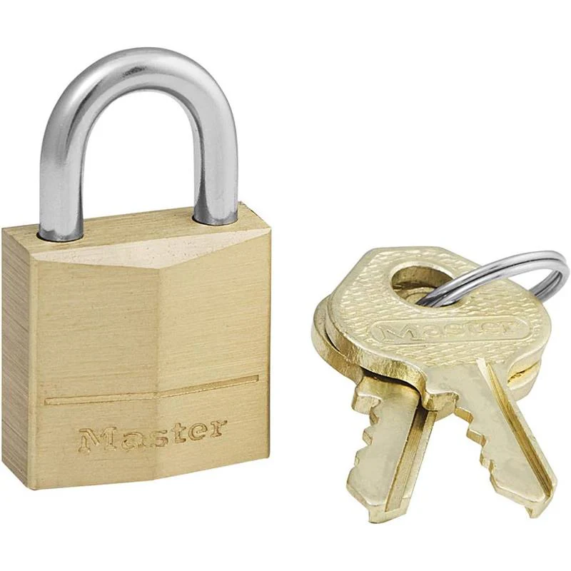 Master Lock - 3/4 Brass Keyed Different