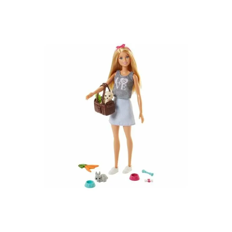 Mattel - Barbie Blonde Doll Pet - Image 2