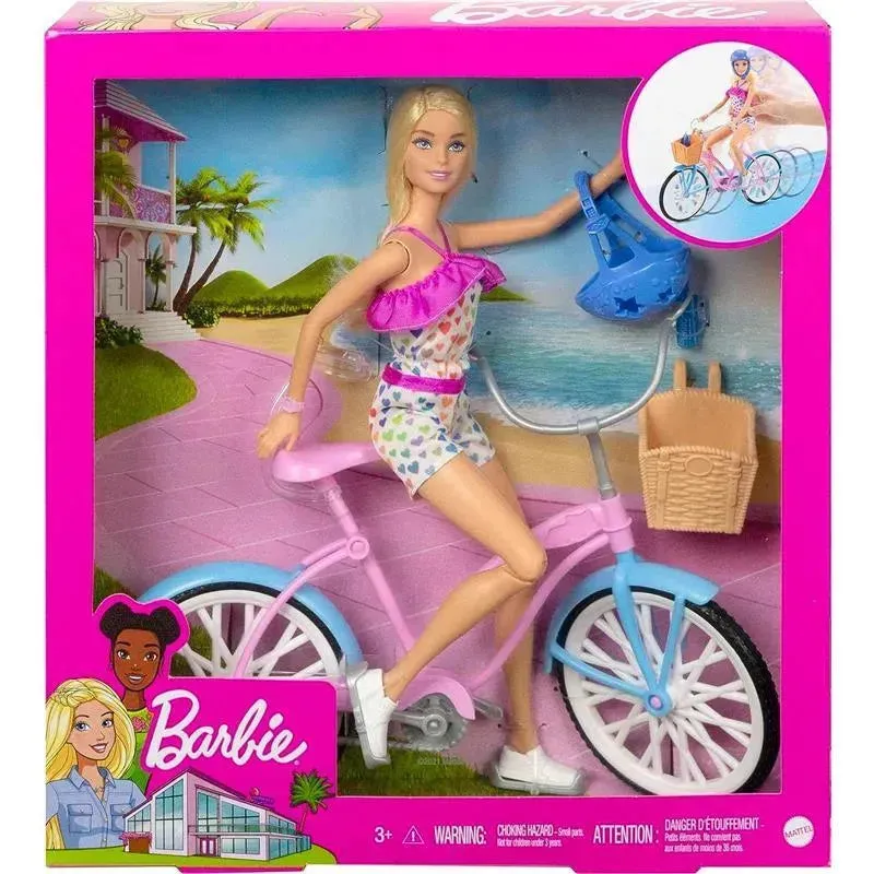 Mattel - Barbie Doll & Bike - Image 6
