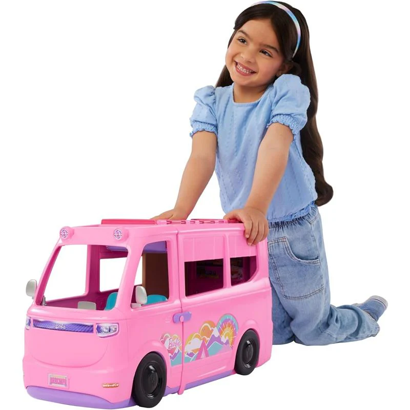 Mattel - Barbie Dream Camper New for 2025 Playset with Roof Tent - Image 5