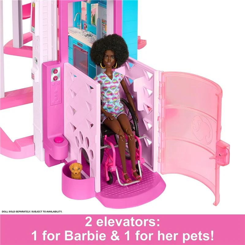 Mattel Barbie Dreamhouse, Pool Party Doll House - Image 5