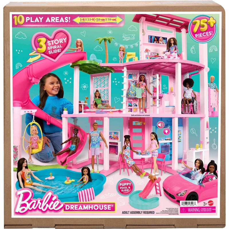 Mattel Barbie Dreamhouse, Pool Party Doll House - Image 6