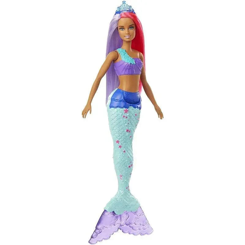 Mattel - Barbie Dreamtopia Mermaid Doll, Pink and Purple Hair