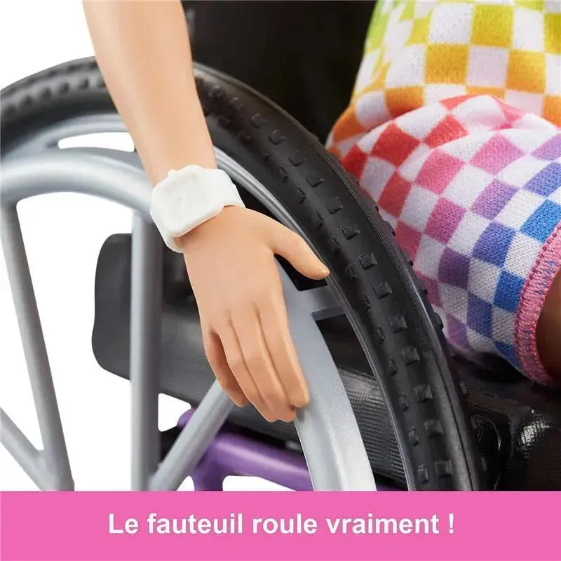Mattel - Barbie Fashionista + Wheelchair - Image 5