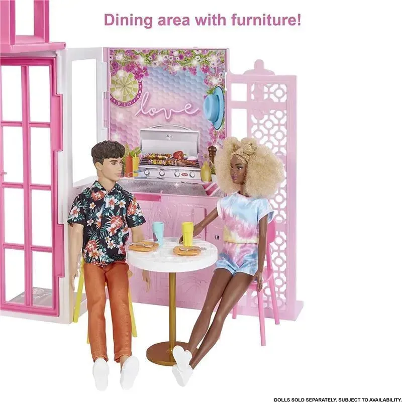 Mattel - Barbie FURNISHED House PLAYSET - Image 4