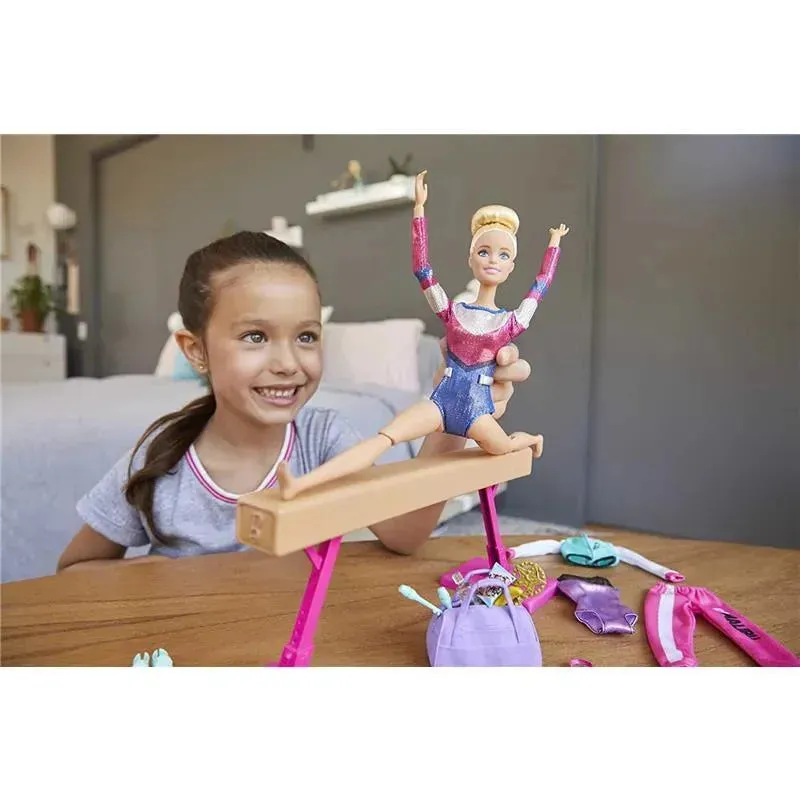 Mattel - Barbie Gymnastics Playset with Doll - Image 4