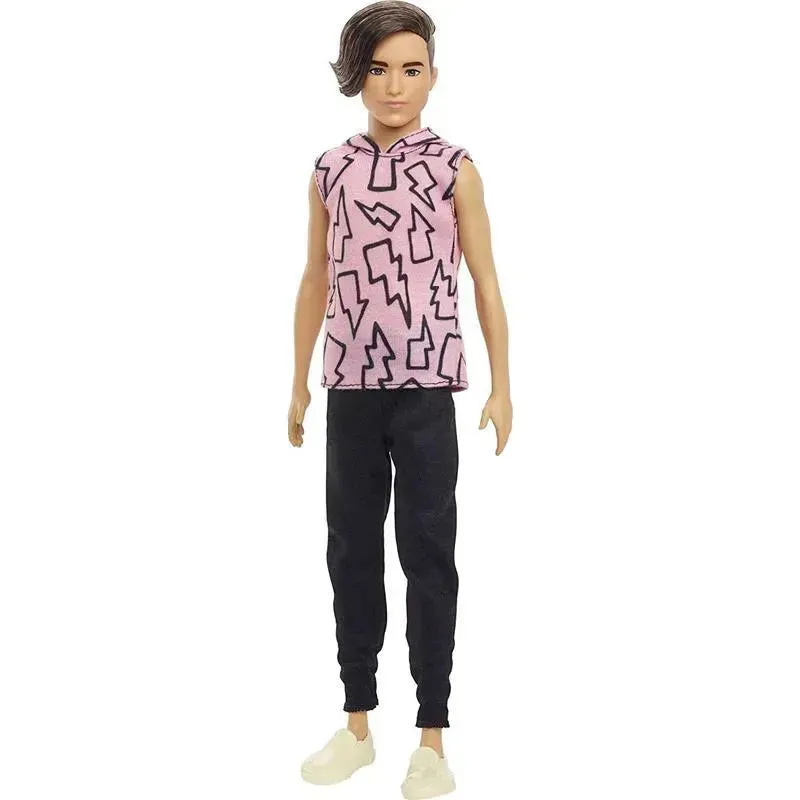 Mattel - Barbie Ken Doll, Slender Rooted Brown Hair
