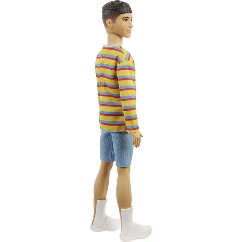 Mattel - Barbie Ken Fashionista Doll Striped Shirt - Image 5