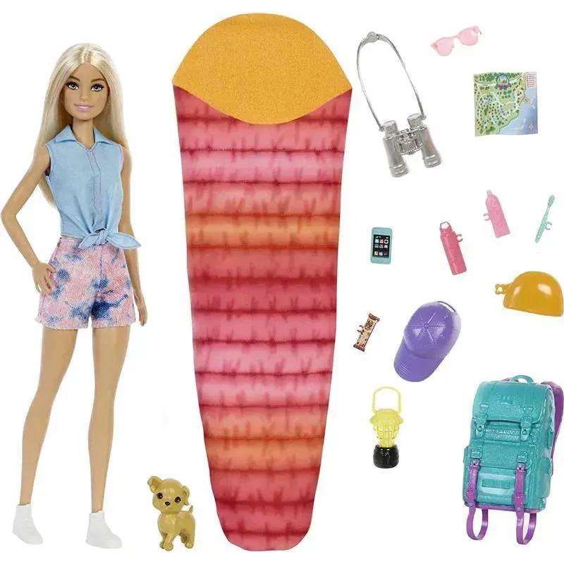 Mattel - Barbie Malibu Camping Playset with Doll